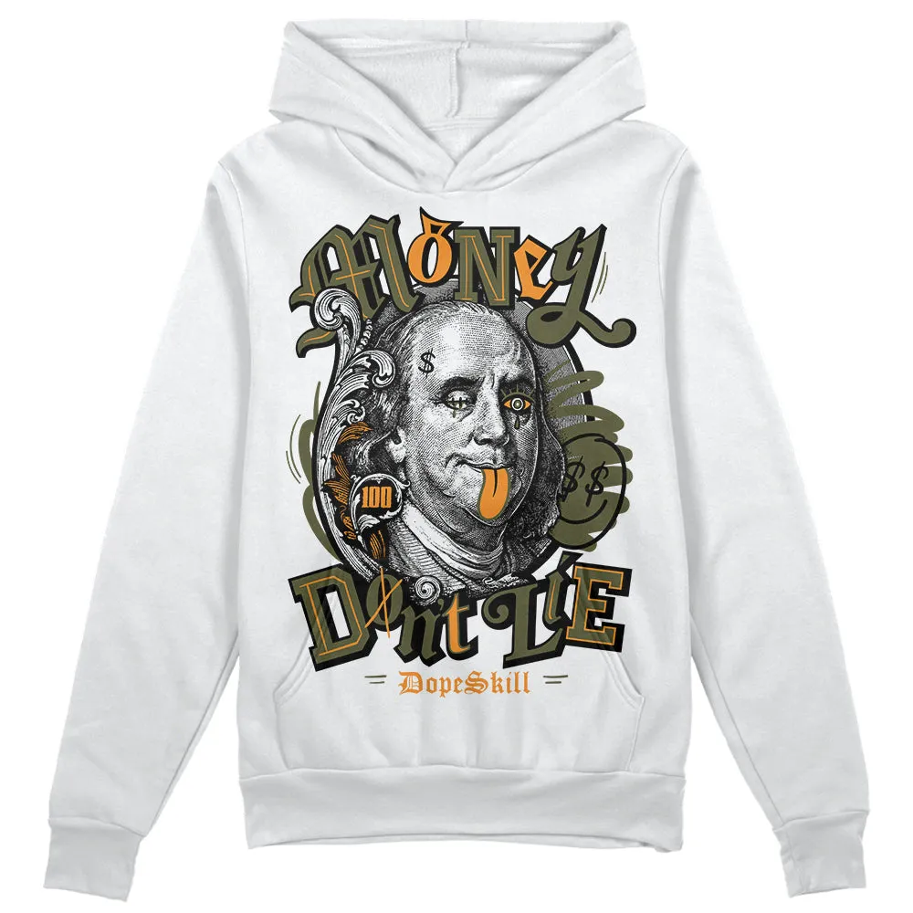 Olive 5s DopeSkill Hoodie Sweatshirt Money Don't Lie Graphic sold by DopeSkill