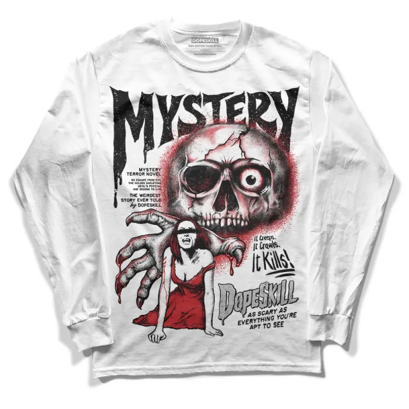 Red Taxi 12s DopeSkill Long Sleeve T-Shirt Mystery Ghostly Grasp Graphic sold by DopeSkill