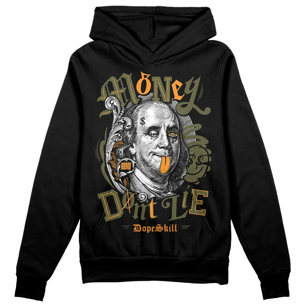 Olive 5s DopeSkill Hoodie Sweatshirt Money Don't Lie Graphic sold by DopeSkill product image thumbnail 2