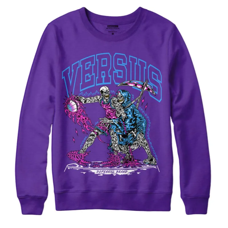 PURPLE Collection DopeSkill Purple Sweatshirt VERSUS Graphic sold by DopeSkill