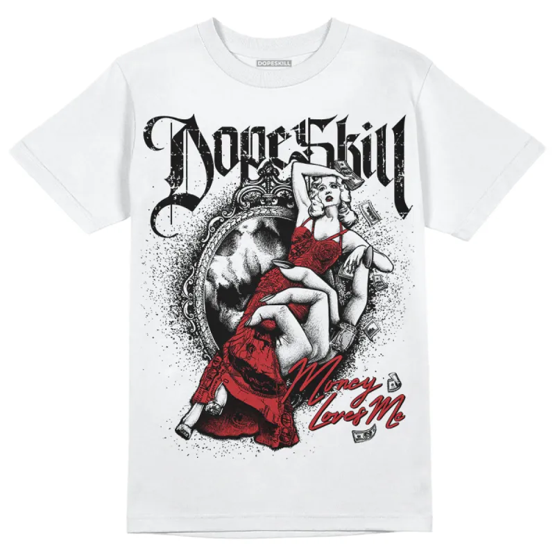 Red Taxi 12s DopeSkill T-Shirt Money Loves Me Graphic sold by DopeSkill