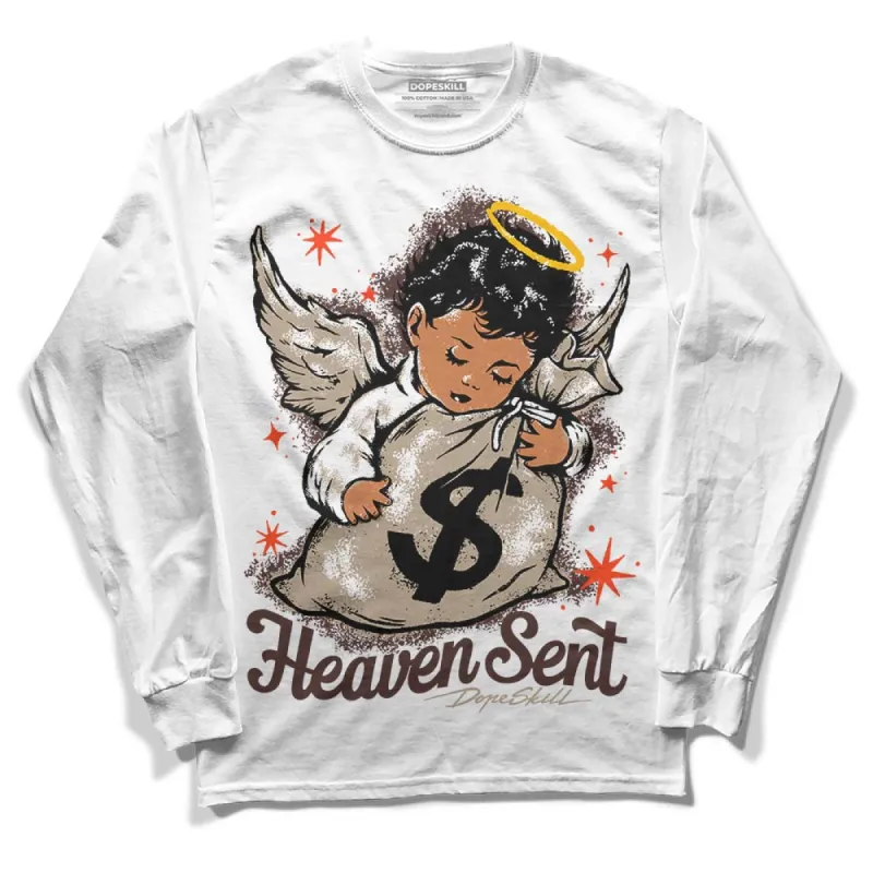 Latte 1s DopeSkill Long Sleeve T-Shirt Heaven Sent Graphic sold by DopeSkill