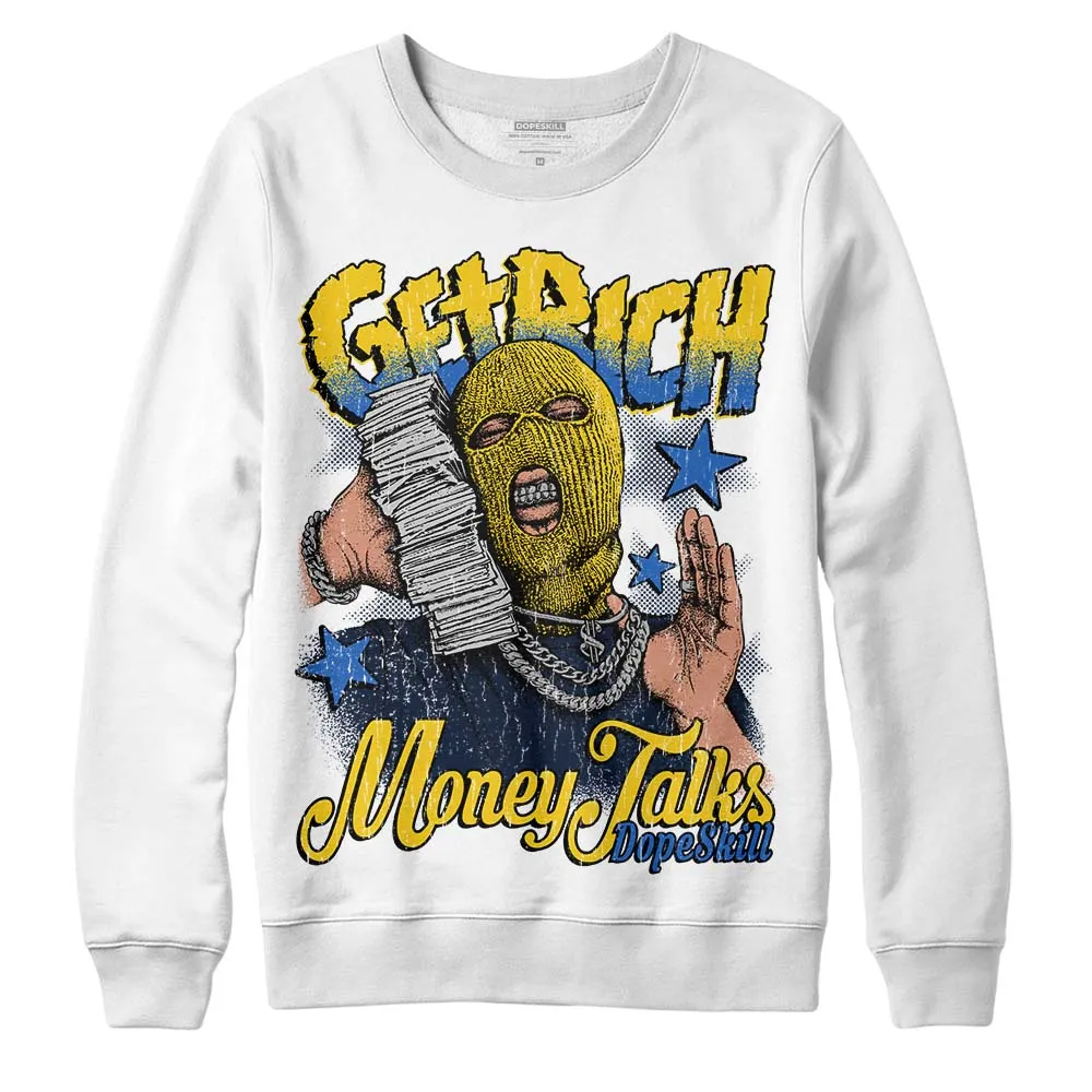 Michigan Dunks DopeSkill Sweatshirt Get Rich Graphic sold by DopeSkill