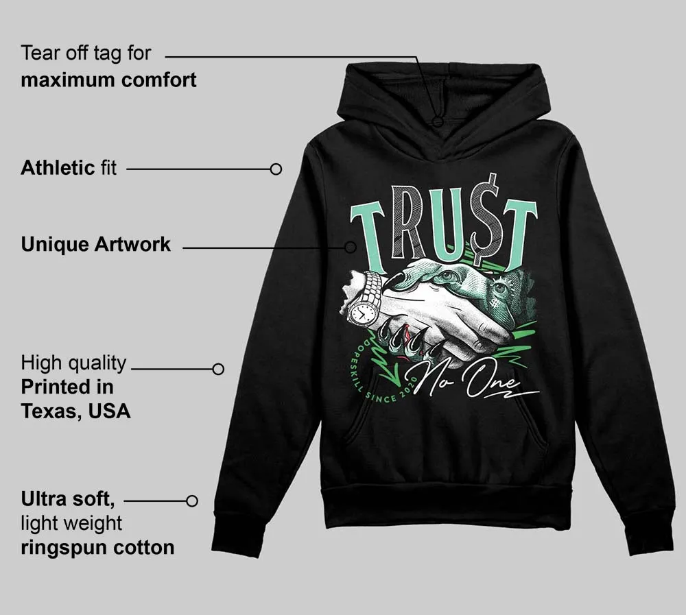 Green Glow 1s DopeSkill Hoodie Sweatshirt Trust No One Graphic sold by DopeSkill product image thumbnail 3