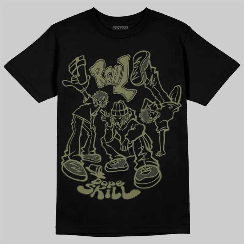 Medium Olive 1s DopeSkill T-Shirt Real Y2K Players Graphic sold by DopeSkill