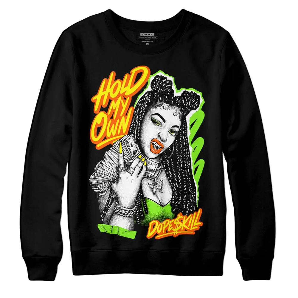 Neon Green Collection DopeSkill Sweatshirt New H.M.O Graphic sold by DopeSkill