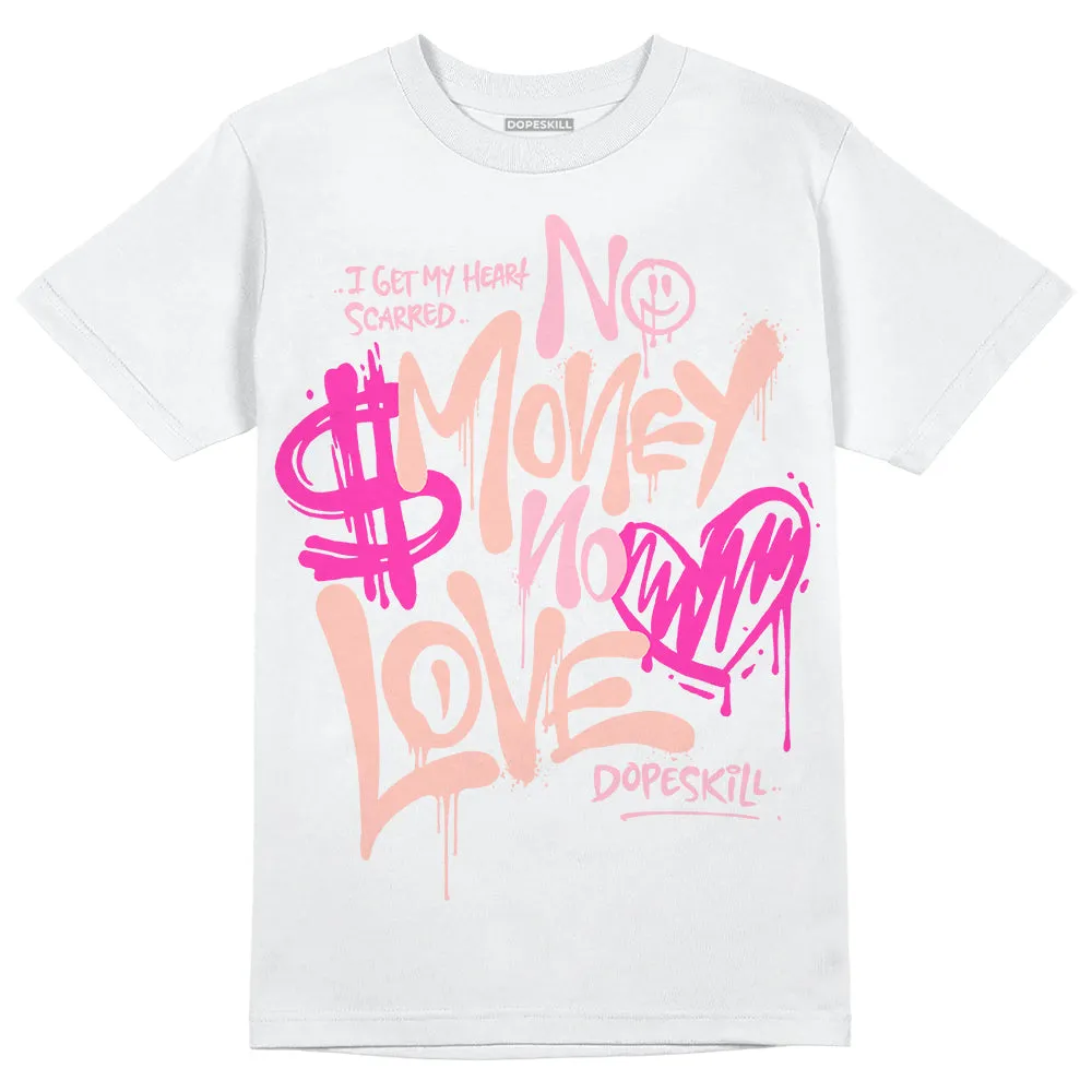 Legend Pink 11s DopeSkill T-Shirt No Money No Love Typo Graphic sold by DopeSkill