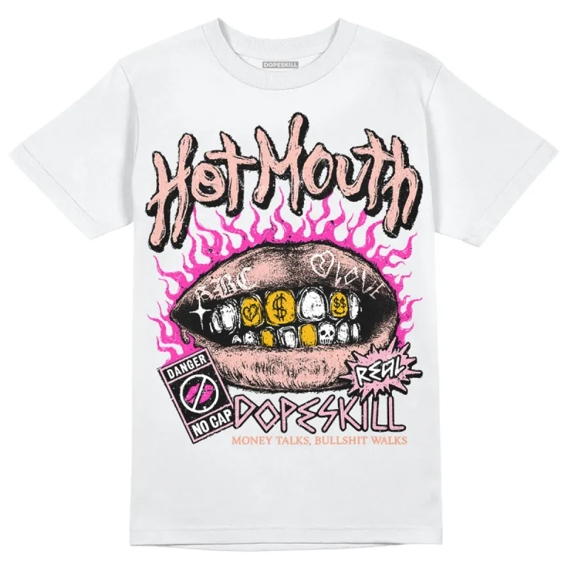 Legend Pink 11s DopeSkill T-Shirt Hot Mouth Graphic sold by DopeSkill