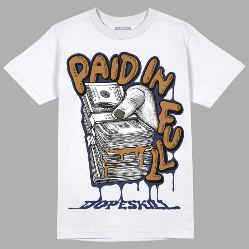 Dunk Premium Tweed Corduroy DopeSkill T-Shirt Paid In Full Graphic sold by DopeSkill
