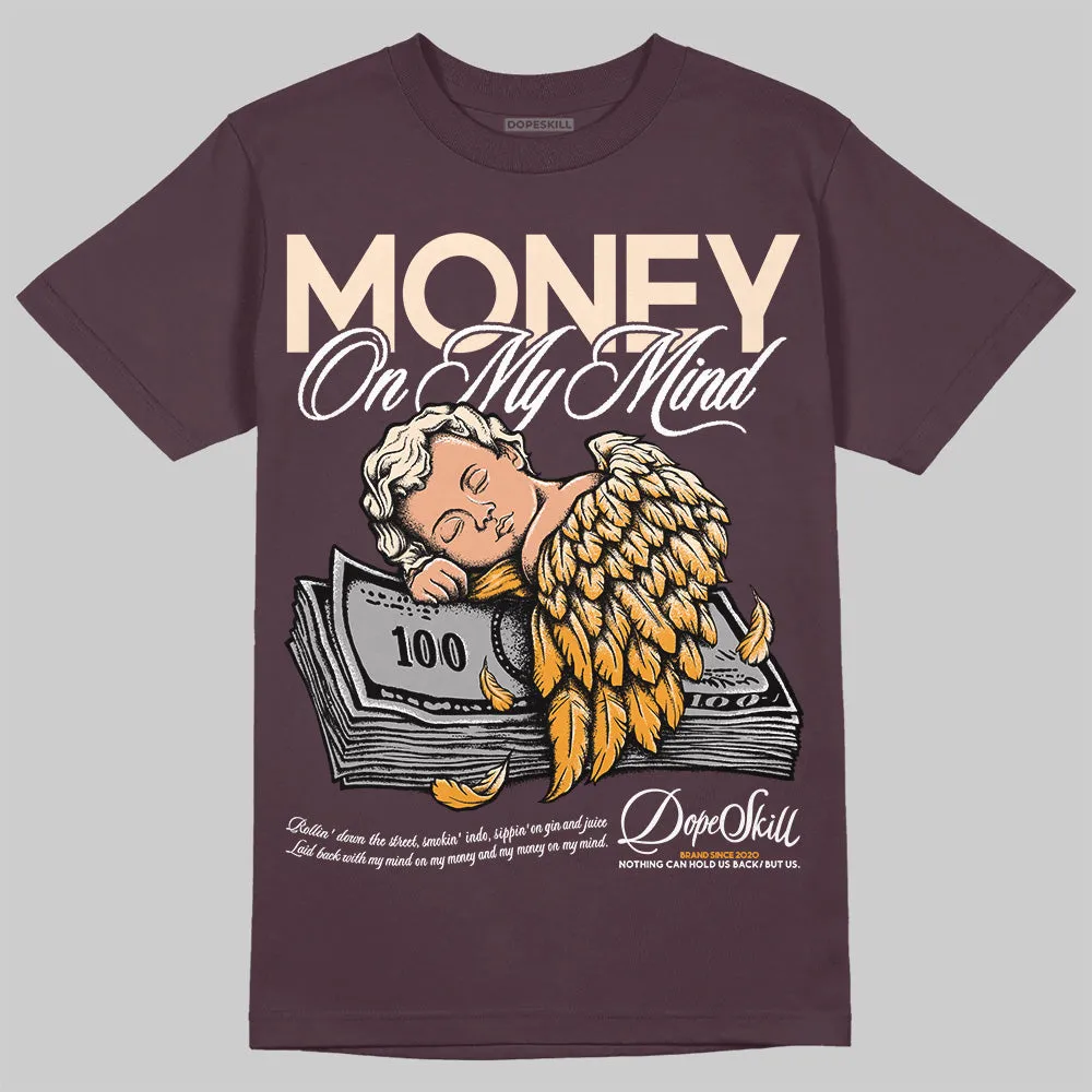 Violet Ore 3s DopeSkill Maroon T-shirt MOMM Graphic sold by DopeSkill