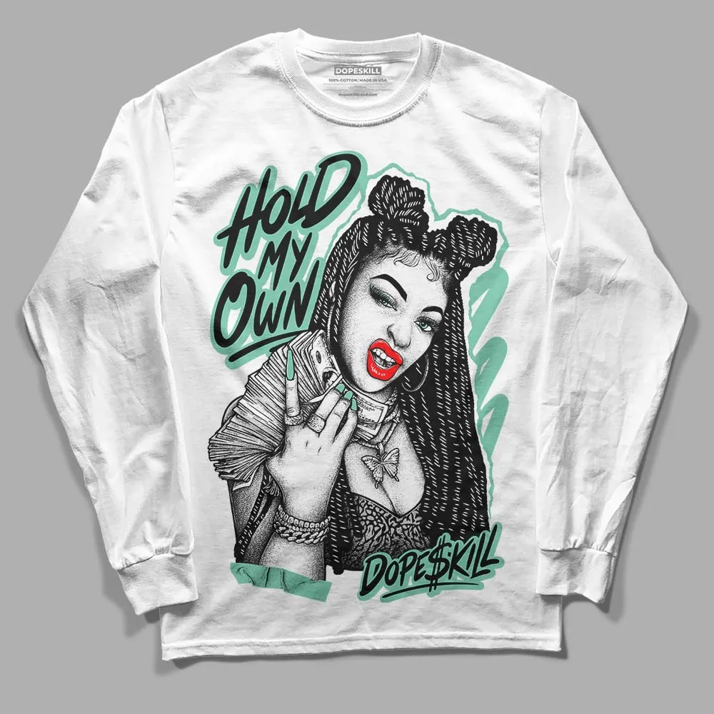Green Glow 3s DopeSkill Long Sleeve T-Shirt New H.M.O Graphic sold by DopeSkill product image thumbnail 2
