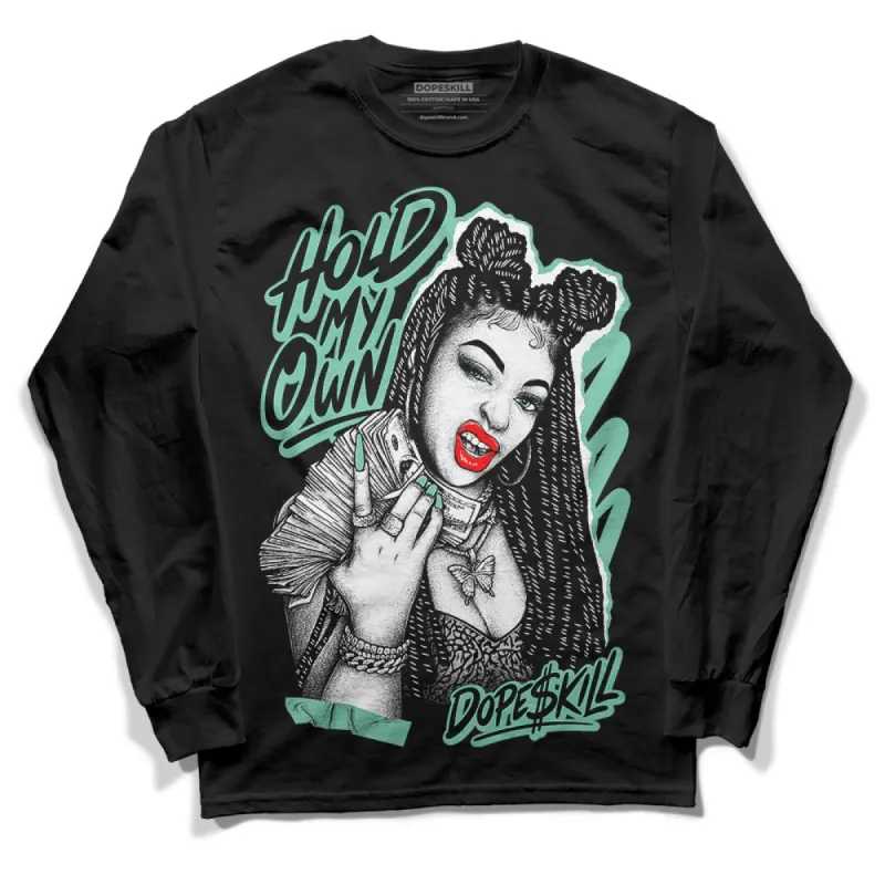 Green Glow 3s DopeSkill Long Sleeve T-Shirt New H.M.O Graphic sold by DopeSkill