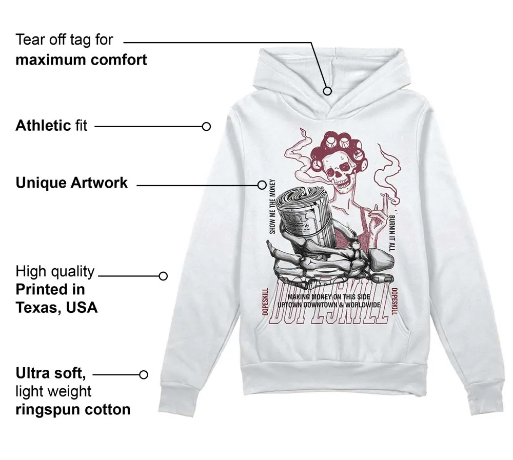 Team Red 1s DopeSkill Hoodie Sweatshirt Show Me The Money Graphic sold by DopeSkill product image thumbnail 3