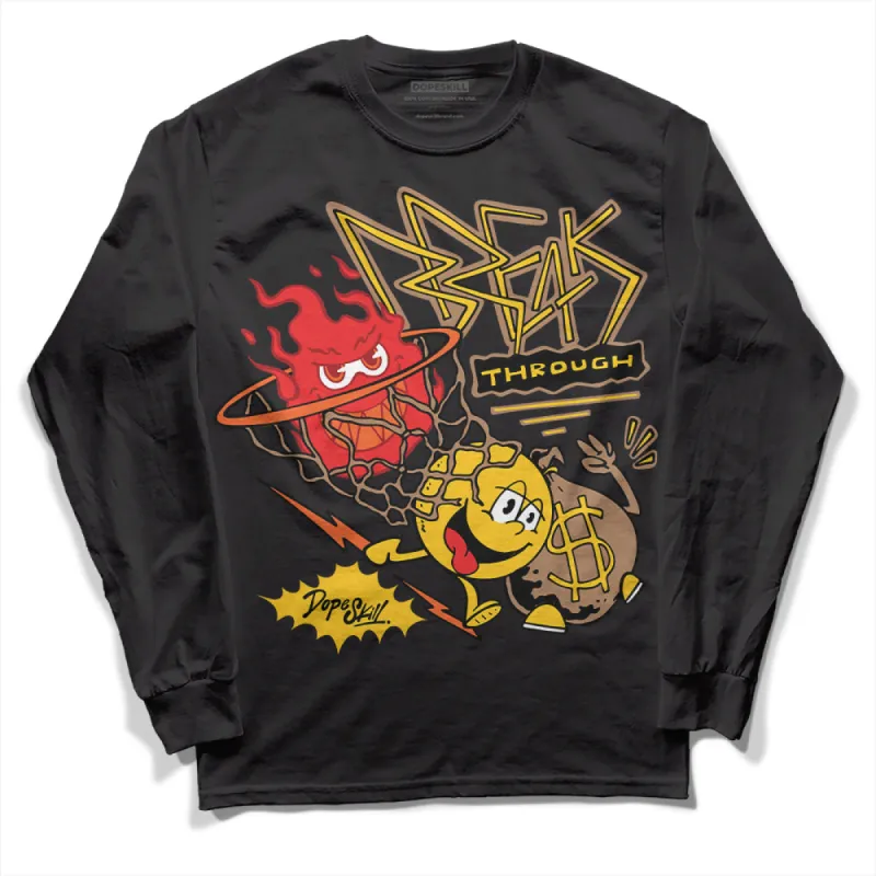 Yellow Collection DopeSkill Long Sleeve T-Shirt Break Through Graphic sold by DopeSkill