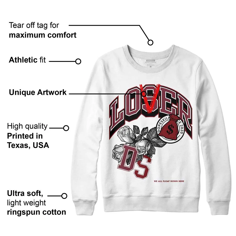 Team Red 1s DopeSkill Sweatshirt Loser Lover Graphic sold by DopeSkill product image thumbnail 3