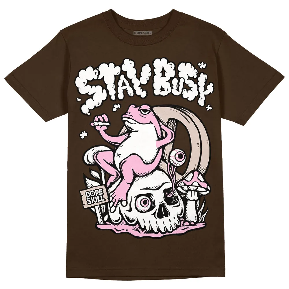 Neapolitan 11s DopeSkill Velvet Brown T-shirt Stay Busy Graphic sold by DopeSkill