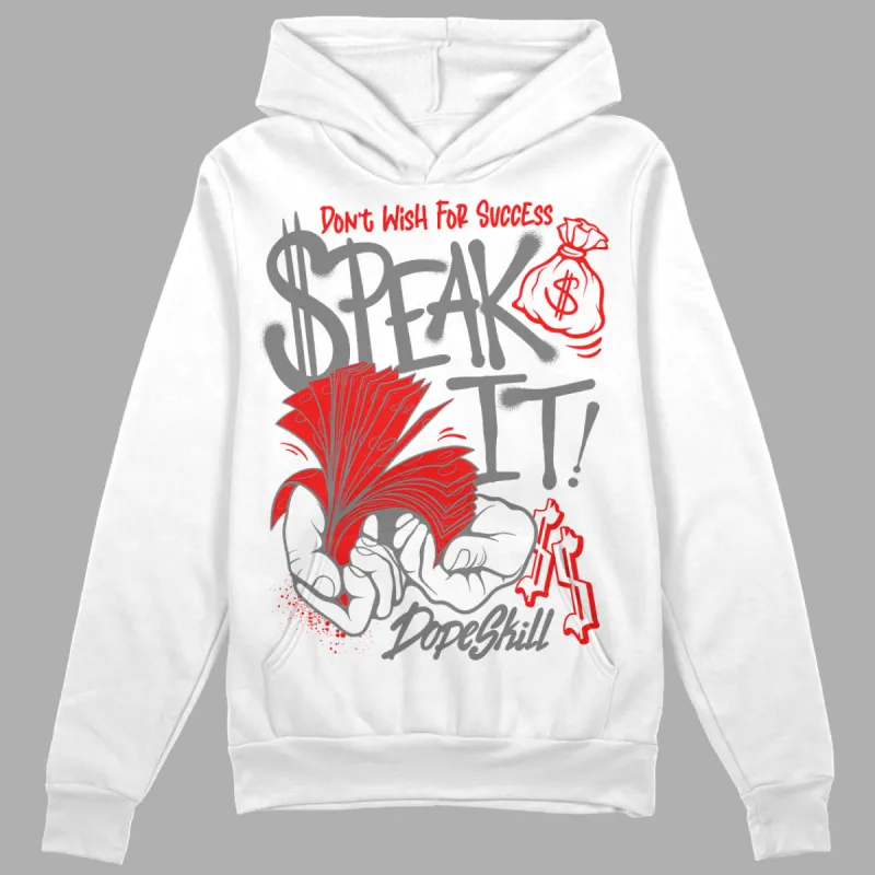 Grey Collection DopeSkill Hoodie Sweatshirt Speak It Graphic sold by DopeSkill