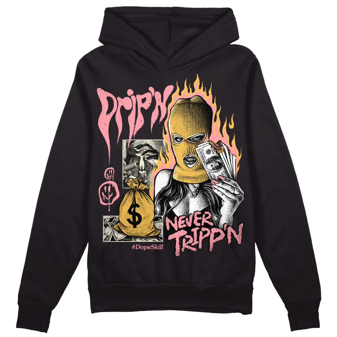 Red Stardust 3s DopeSkill Hoodie Sweatshirt Drip'n Never Tripp'n Graphic sold by DopeSkill product image thumbnail 2