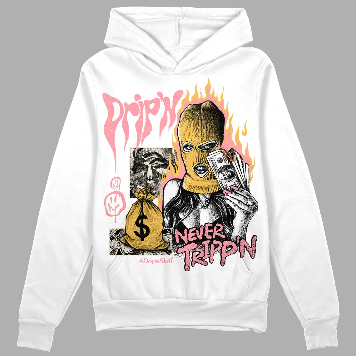Red Stardust 3s DopeSkill Hoodie Sweatshirt Drip'n Never Tripp'n Graphic sold by DopeSkill