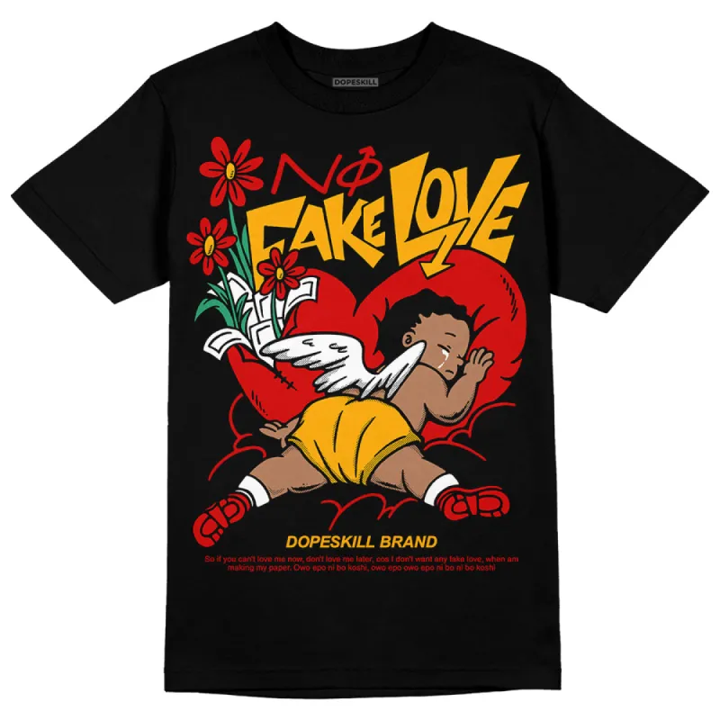 Citrus 7s DopeSkill T-Shirt No Fake Love Graphic made by DopeSkill