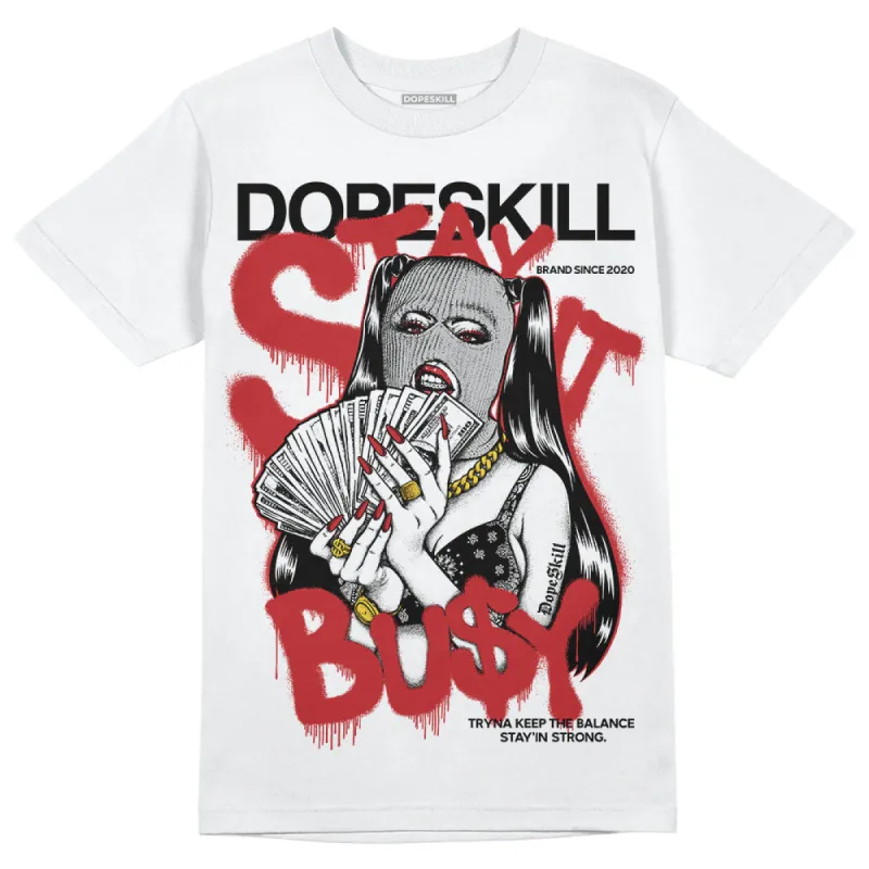 Red Taxi 12s DopeSkill T-Shirt Stay It Busy Graphic sold by DopeSkill