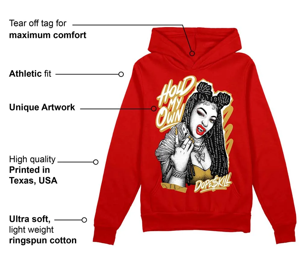 Red Collection DopeSkill Red Hoodie Sweatshirt New H.M.O Graphic sold by DopeSkill product image thumbnail 2
