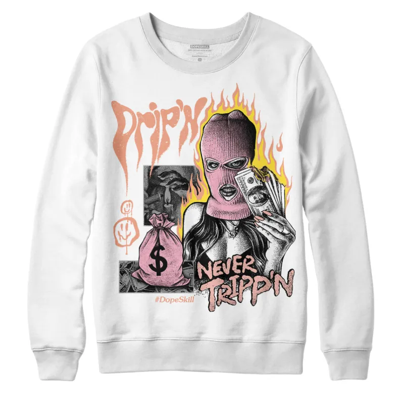 Legend Pink 11s DopeSkill Sweatshirt Drip'n Never Tripp'n Graphic sold by DopeSkill