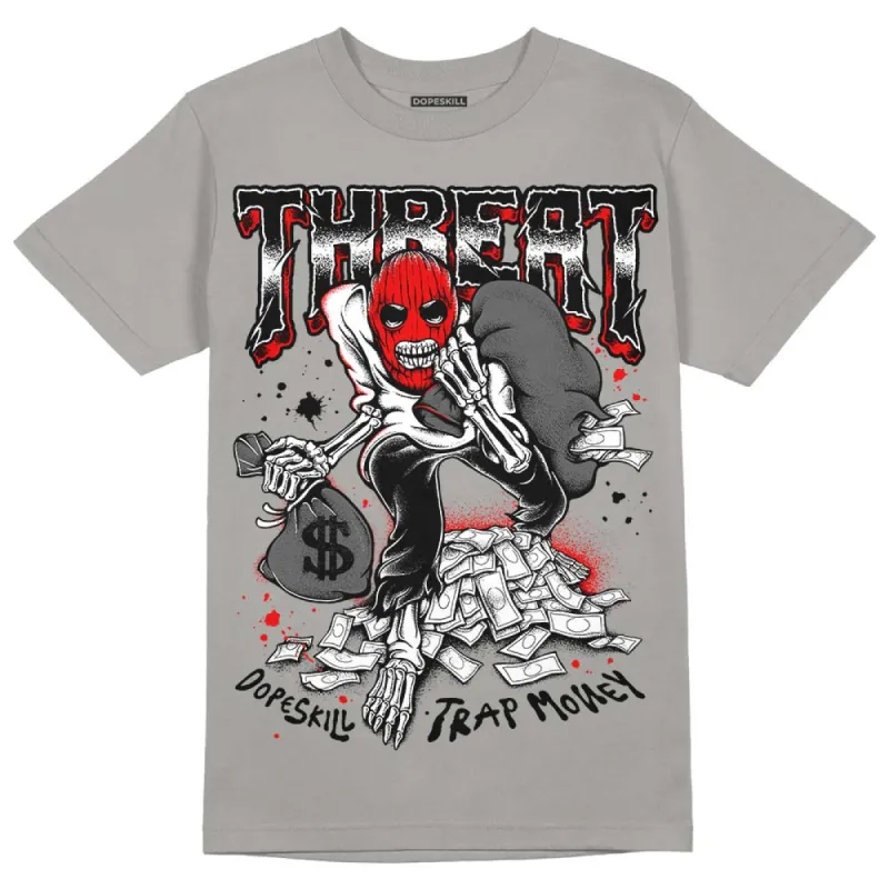 Grey Collection DopeSkill Grey T-shirt Threat Graphic sold by DopeSkill