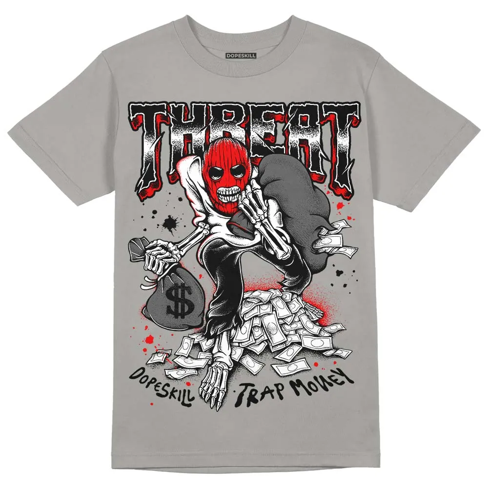 Grey Collection DopeSkill Grey T-shirt Threat Graphic sold by DopeSkill