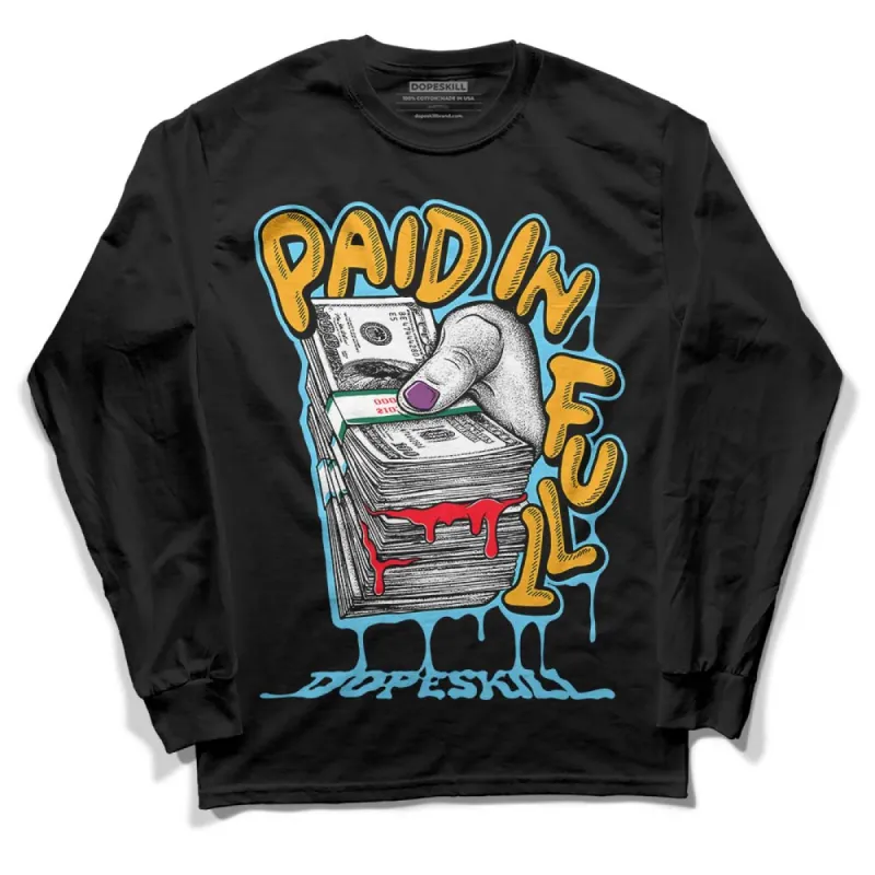 GS 'Six Championships' 1s DopeSkill Long Sleeve T-Shirt Paid In Full Graphic sold by DopeSkill