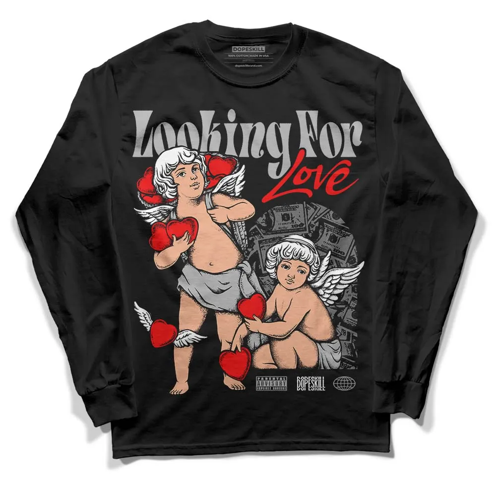 Shadow 1s DopeSkill Long Sleeve T-Shirt Looking For Love Graphic sold by DopeSkill