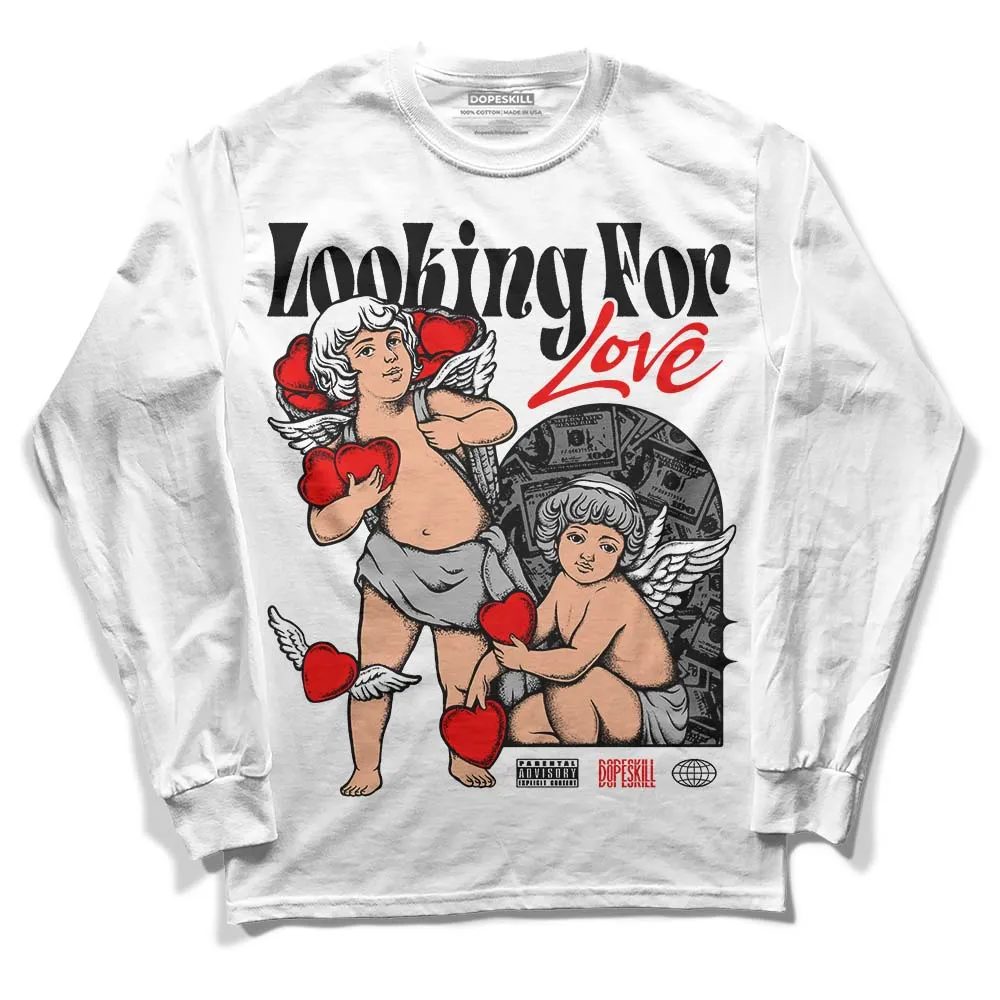 Shadow 1s DopeSkill Long Sleeve T-Shirt Looking For Love Graphic sold by DopeSkill product image thumbnail 2