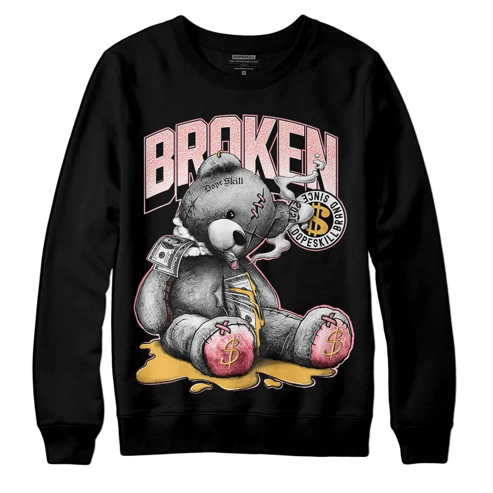 Red Stardust 3s DopeSkill Sweatshirt Sick Bear Graphic sold by DopeSkill product image thumbnail 2
