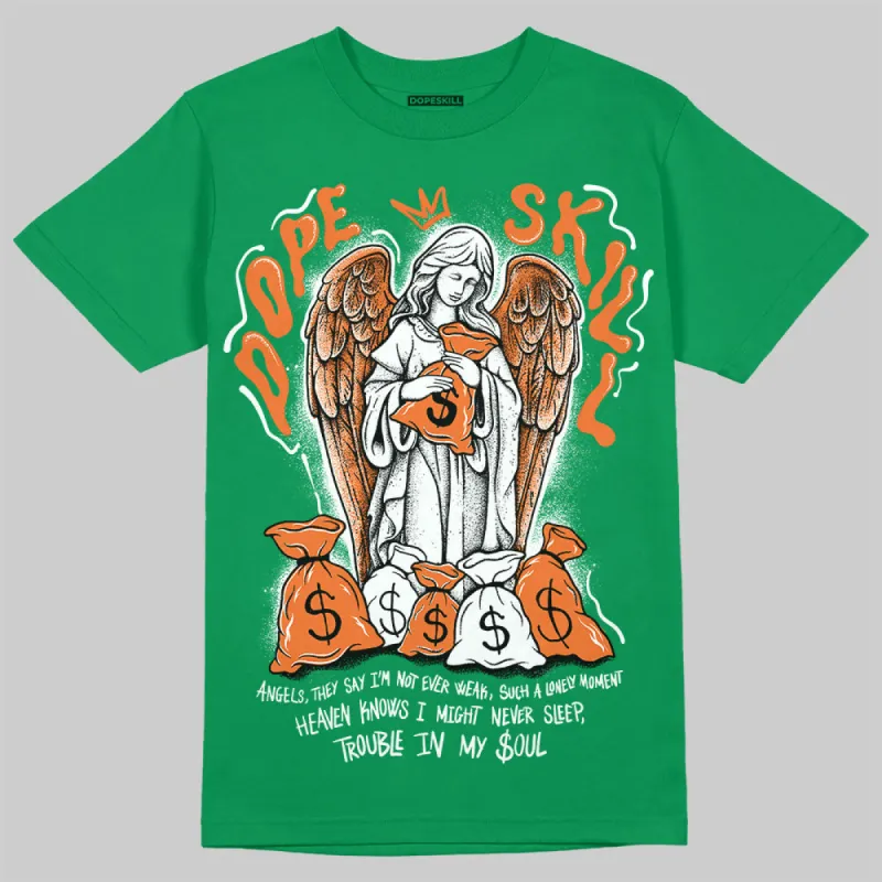 SP Nina Chanel Abney Bicoastal 3s DopeSkill Green T-shirt Angels Graphic sold by DopeSkill