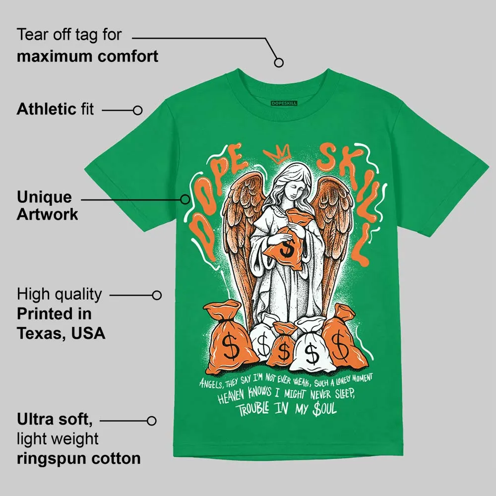 SP Nina Chanel Abney Bicoastal 3s DopeSkill Green T-shirt Angels Graphic sold by DopeSkill product image thumbnail 2