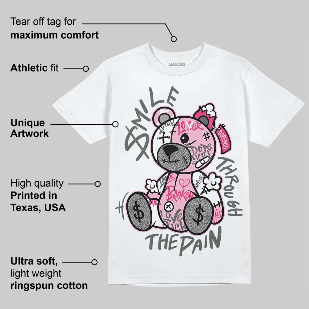 Wings 3s DopeSkill T-Shirt Smile Through The Pain Graphic sold by DopeSkill product image thumbnail 3
