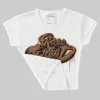 Metallic Gold 1s DopeSkill Women's Crop Top Rare Breed Type Graphic sold by DopeSkill