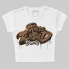 Metallic Gold 1s DopeSkill Women's Crop Top Rare Breed Type Graphic sold by DopeSkill