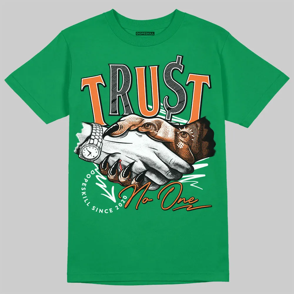 SP Nina Chanel Abney Bicoastal 3s DopeSkill Green T-shirt Trust No One Graphic sold by DopeSkill