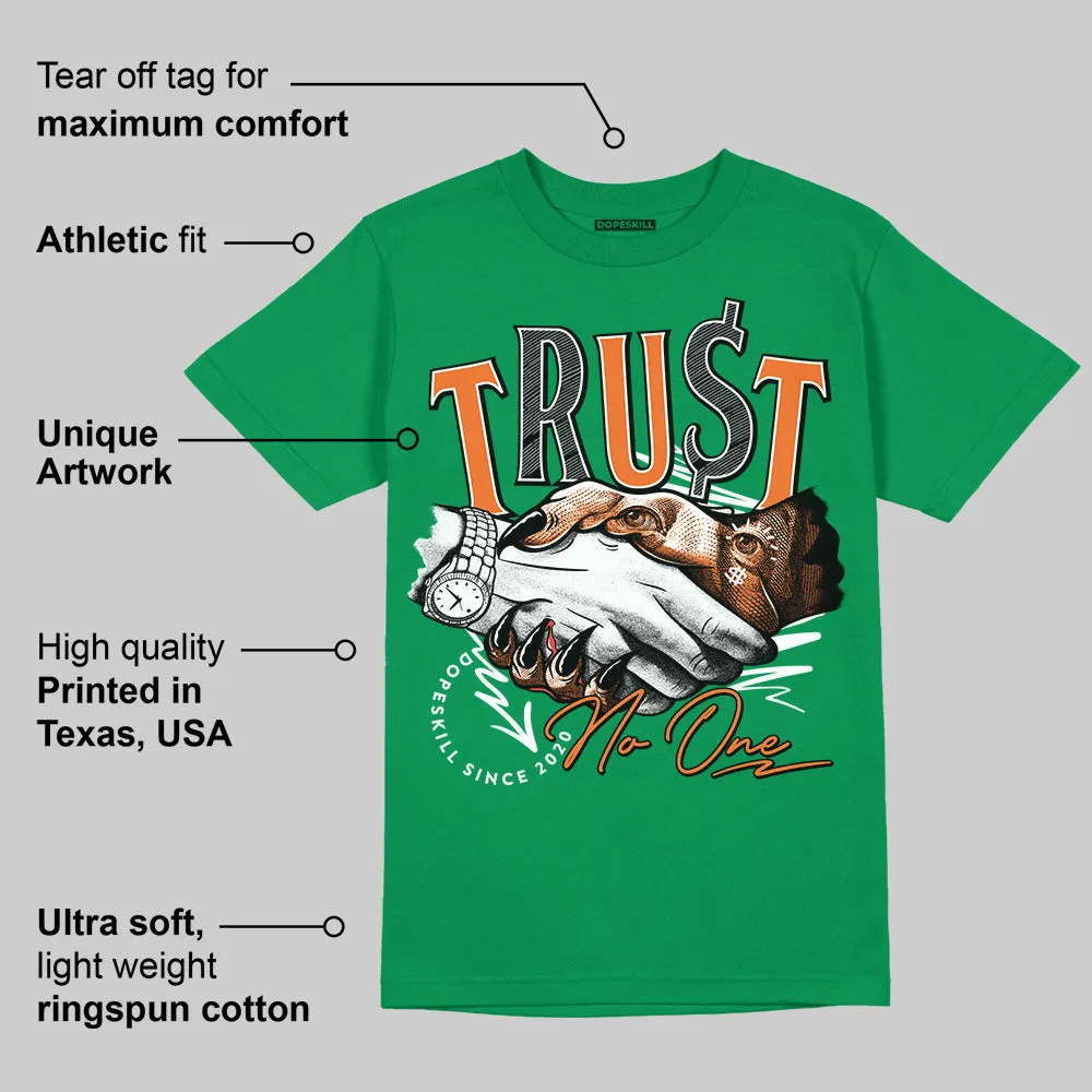 SP Nina Chanel Abney Bicoastal 3s DopeSkill Green T-shirt Trust No One Graphic sold by DopeSkill product image thumbnail 2