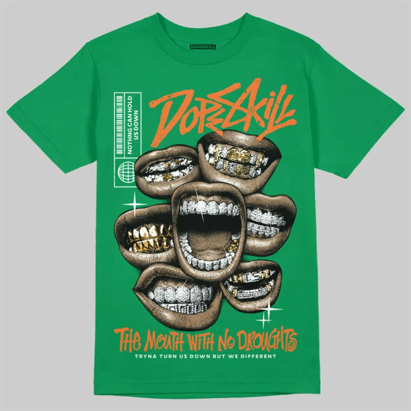 SP Nina Chanel Abney Bicoastal 3s DopeSkill Green T-shirt The Mouth With No Droughts Graphic sold by DopeSkill
