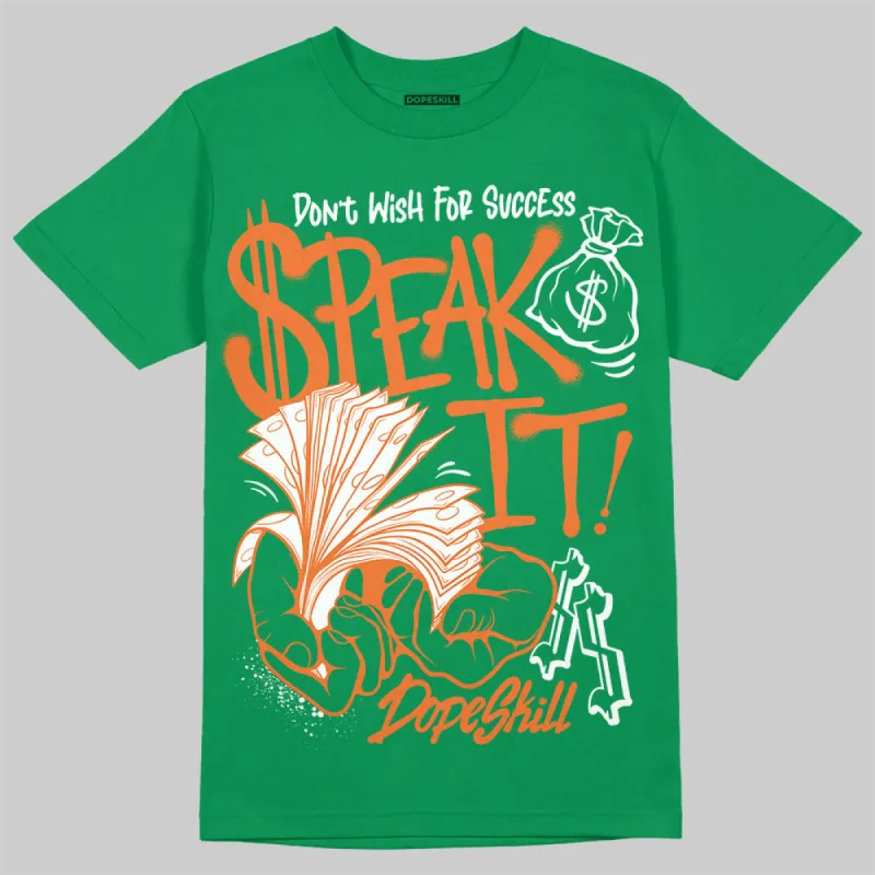 SP Nina Chanel Abney Bicoastal 3s DopeSkill Green T-shirt Speak It Graphic sold by DopeSkill