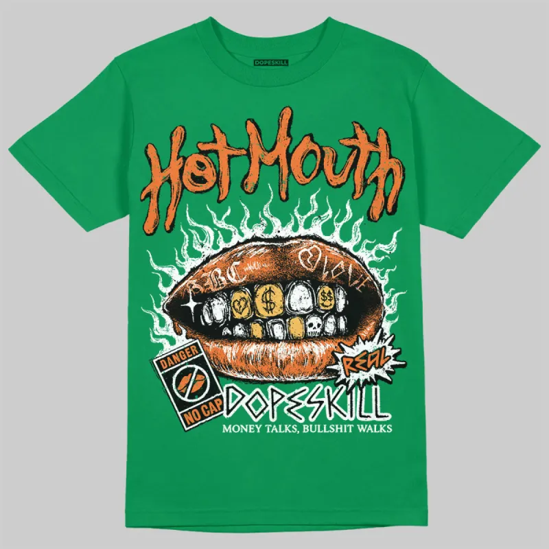 SP Nina Chanel Abney Bicoastal 3s DopeSkill Green T-shirt Hot Mouth Graphic sold by DopeSkill