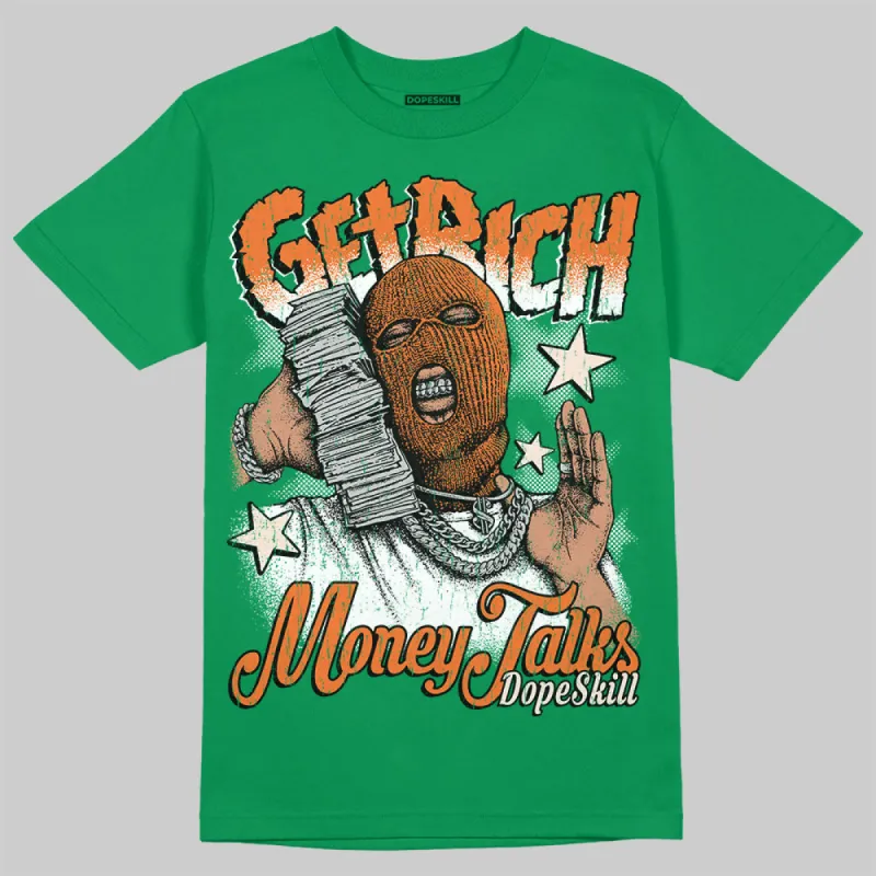 SP Nina Chanel Abney Bicoastal 3s DopeSkill Green T-shirt Get Rich Graphic sold by DopeSkill