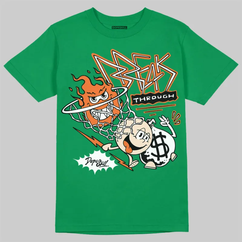 SP Nina Chanel Abney Bicoastal 3s DopeSkill Green T-shirt Break Through Graphic sold by DopeSkill