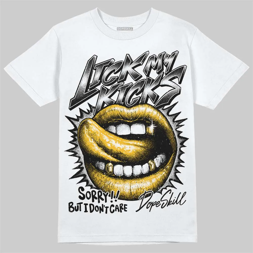 Max 96 Varsity Maize DopeSkill T-Shirt Lick My Kicks Graphic sold by DopeSkill product image thumbnail 2