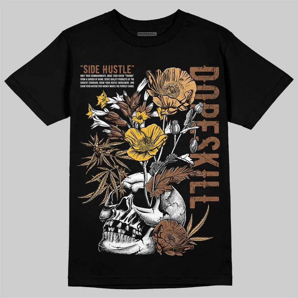 Metallic Gold 1s DopeSkill T-Shirt Side Hustle Graphic sold by DopeSkill