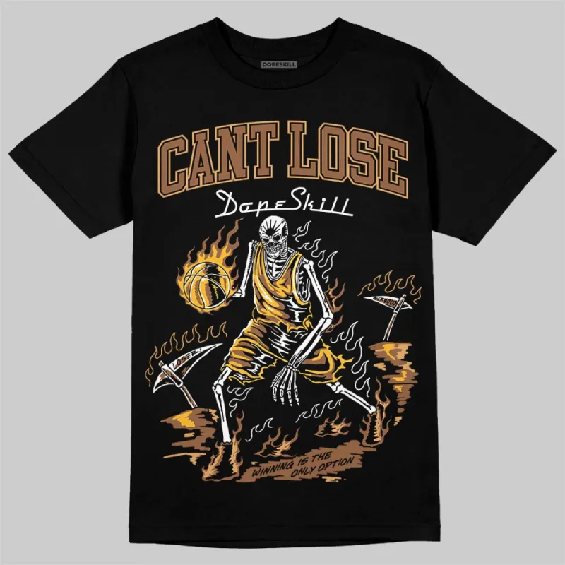 Metallic Gold 1s DopeSkill T-Shirt Cant Lose Graphic sold by DopeSkill