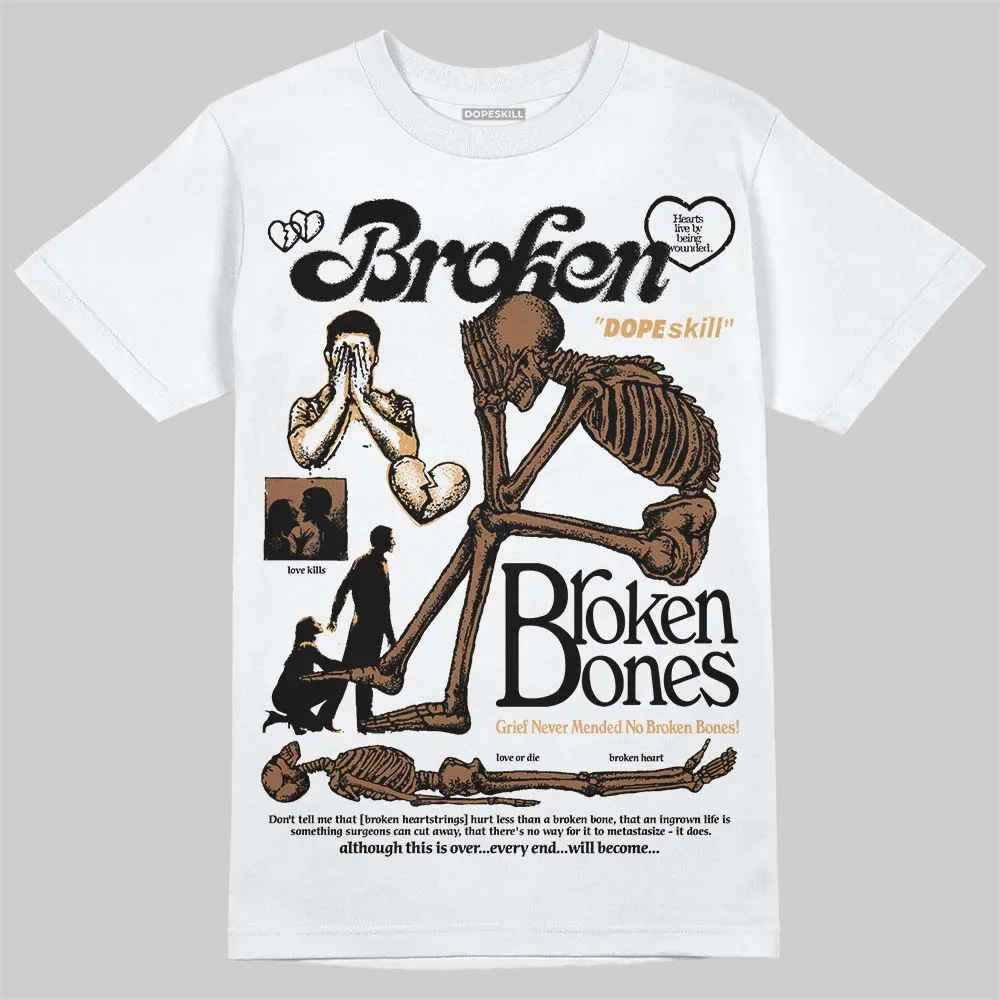 Metallic Gold 1s DopeSkill T-Shirt Broken Bones Graphic sold by DopeSkill product image thumbnail 2