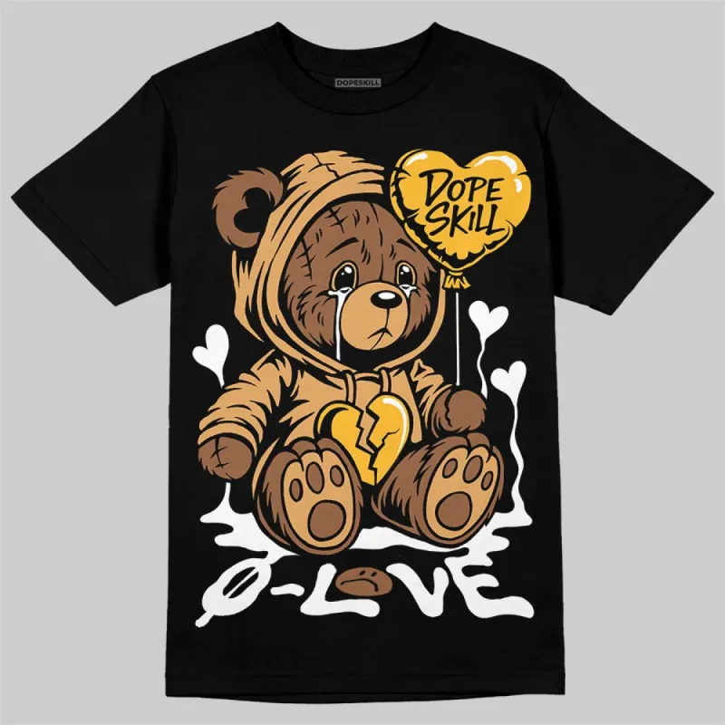 Metallic Gold 1s DopeSkill T-Shirt Broken Bear Graphic sold by DopeSkill